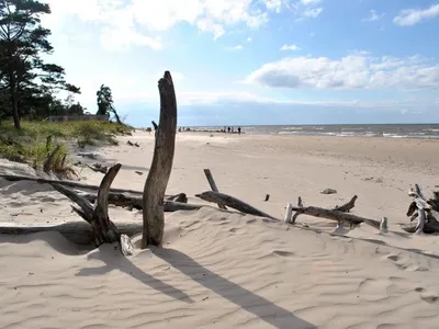 мыс колка с камнями и балтийским морем колка латвия Стоковое Фото -  изображение насчитывающей дюна, маяк: 218650348