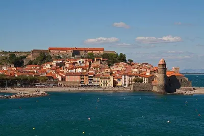 Яркий Коллиур (Collioure), Франция