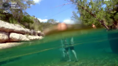 Колодец Иакова – самое опасное место для ныряния (Техас, США) - YouTube