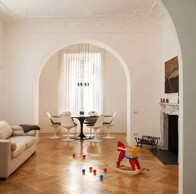 Яркая квартира в Риме для творческой семьи | myDecor