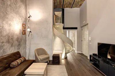 Маленькая квартира 40 м² с мобильной стеной в Риме | myDecor