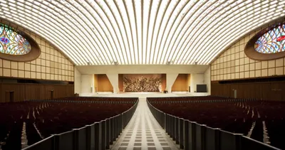 Папский конференц-зал в Ватикане (ФОТО, ВИДЕО) - Internet Sobor
