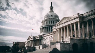 Конгресс США в DC Вашингтона Редакционное Стоковое Фото - изображение  насчитывающей национально, прописно: 152646603