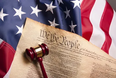 Мы конституция США людей редакционное фотография. изображение насчитывающей  фасонировано - 57965687