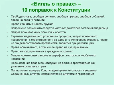 Конституция США 1787 года, принятие, поправки и суть