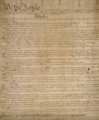 Конституция США С Пером И Чернилами. Фотография, картинки, изображения и  сток-фотография без роялти. Image 92356219