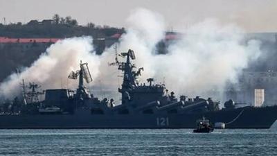 Украина ударила по российскому крейсеру «Москва» — Defense Here