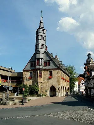 Historical City of Korbach, Hessen, Germany Stock Photo - Alamy