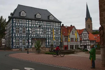 old town of Korbach in Germany Stock Photo | Adobe Stock