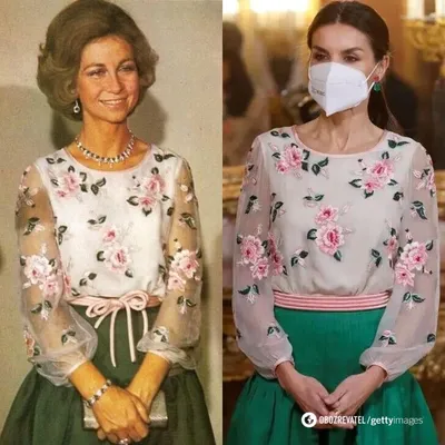 Королева Испании Летисия появилась в платье своей свекрови 45-летней  давности - «ФАКТЫ»