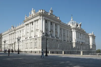 Королевский дворец в Мадриде фото фотографии