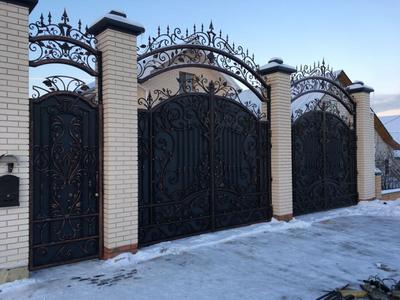 Кованые ворота Казань