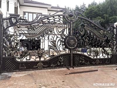 Кованые ворота Казань | Индивидуальные кованные ворота в Казани | Кованые  ворота цены | Эскизы кованных ворота