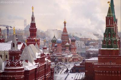 Красная площадь зимой сверху - фото №11 - Moscow Photos