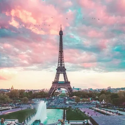 Красивый день в Париже | Пикабу