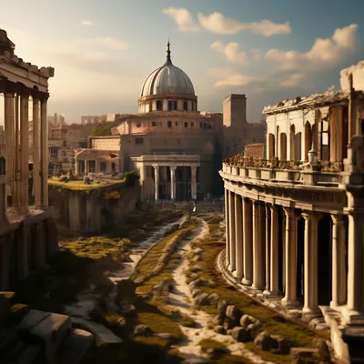 Древний Рим , колизей в котором …» — создано в Шедевруме