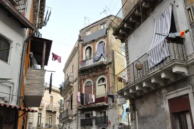 Фотография Лигурия Италия Bordighera улице Дома Города