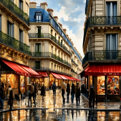 Красивые улицы Парижа редакционное фото. изображение насчитывающей  романтично - 150775051
