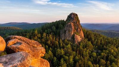 Заповедник Столбы. Осень