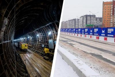 Как продвинулось строительство красноярского метро за декабрь 2022 года и  январь 2023 года - 30 января 2023 - НГС24.ру