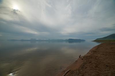 Красноярское море сильно обмелело, берег в районе Приморска — Chevrolet  Niva GLX, 1,6 л, 2018 года | путешествие | DRIVE2