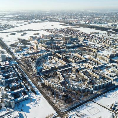 Новосибирск п.Краснообск с высоты | MY SKY | Дзен