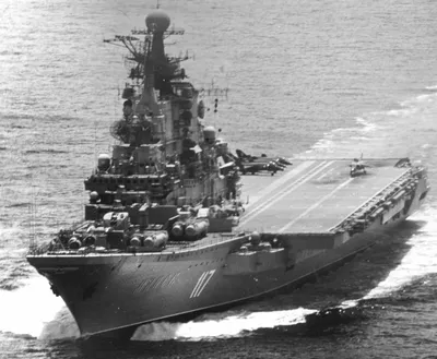 Авианесущий крейсер Минск и палубная авиация