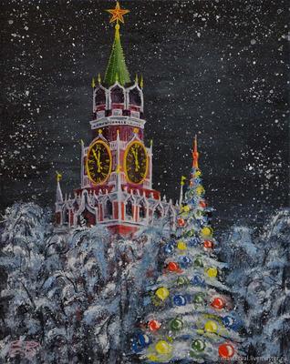 Главную новогоднюю елку страны нарядили в Кремле