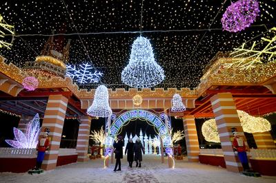 Сказочный городок на Кремлевской набережной в Казани откроется 16 декабря —  Татцентр.ру