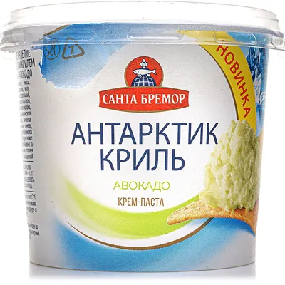 Паста из морепродуктов Антарктик-Криль сливочно-чесночная 150г