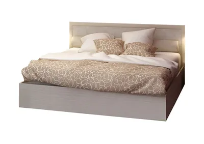 Кровать \"Барселона\" 1600 с ортопедическим основанием | Кровати двуспальные  – продажа мебели от производителя в Братске, Падуне