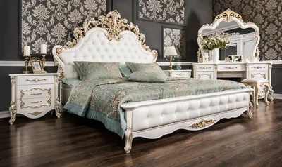 Кровать Флоренция 180х200 см белый перламутр глянец в г. Москва от  производителя по цене 63785 руб. – купить недорого в интернет-магазине Эра