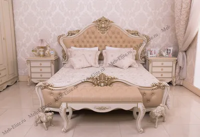 Двуспальная кровать Флоренция – купить в интернет-магазине «Мебель на дом»,  Санкт-Петербург