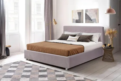 Кровать металлическая Милана Lux, 120х200 см | Мебель RIDA