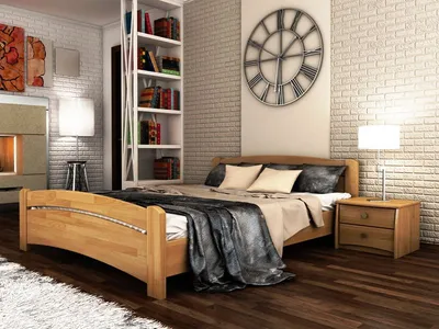 Деревянная кровать Венеция - Мебель фабрики Вика