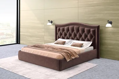 Двуспальная кровать с утяжкой | Ами Мебель