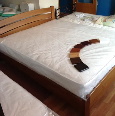 Комплект кровать Венеция Люкс Эстелла щит 160х200 с ортопедическим матрасом  купить недорого в Киеве со склада