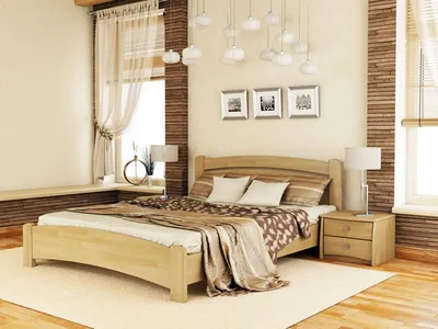 Деревянная кровать Венеция Люкс - Мир спальни