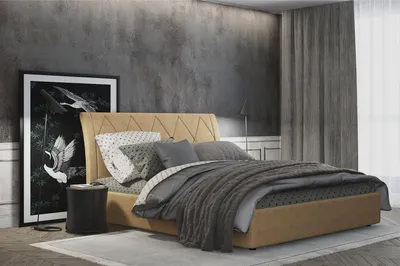 Кровать Верона 1.4 с подъемным механизмом (Темно-коричневый/Экокожа) купить  в Хабаровске по низкой цене в интернет магазине мебели