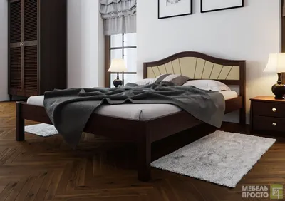 Итальянская двуспальная кровать Palazzo Ducale Ciliegio фабрики Prama —  купить в интернет-магазине в Москве, цена и фото | IN-9362
