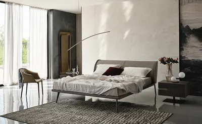Кровать двуспальная Италия ИТ-9+ИТ-9А Система мебели MLD65406 (DK) купить в  Москве с доставкой — интернет-магазин «Люстроф»