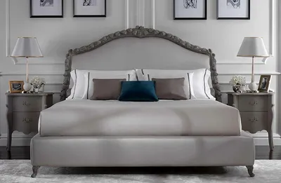 Кровать Италия из массива дерева купить от производителя Муром-Мебель