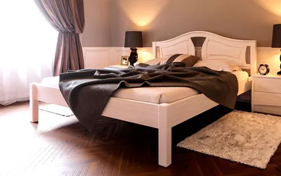 Кровать Италия модель №2 из массива