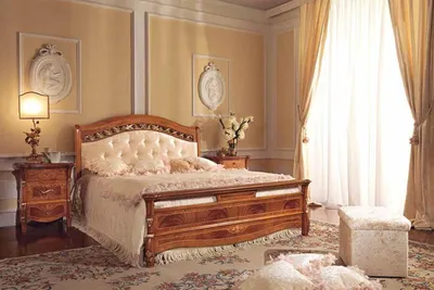 Кровать/160 La Fenice laccato с резным изголовьем(1303)– купить в  интернет-магазине ЦЕНТР мебели РИМ