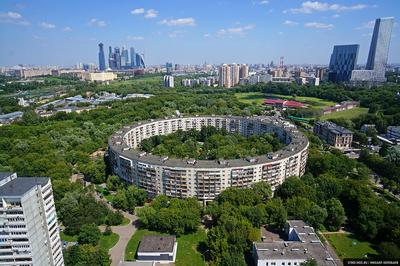 Круглые дома в Москве - уникальный проект советских архитекторов – Zagge.ru