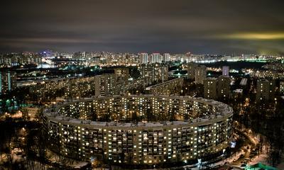 Круглые дома в Москве - амбициозный проект, который не удалось реализовать  полностью