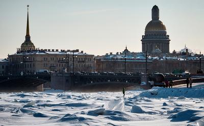 Фото: Москва зимой с крыши Детского мира.. Фотограф Вячеслав Гришин. Город.  Фотосайт Расфокус.ру