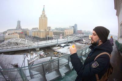 Москва пожар 9 февраля - в столице России загорелась крыша многоэтажки -  видео - 24 Канал