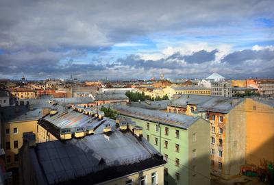 Крыши Санкт Петербурга - 70 фото