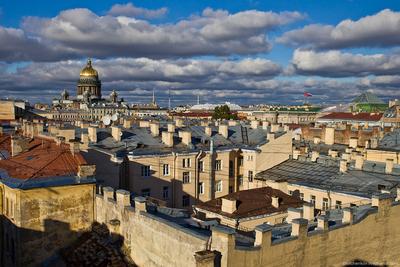 Крыши Санкт-Петербурга | Пикабу
